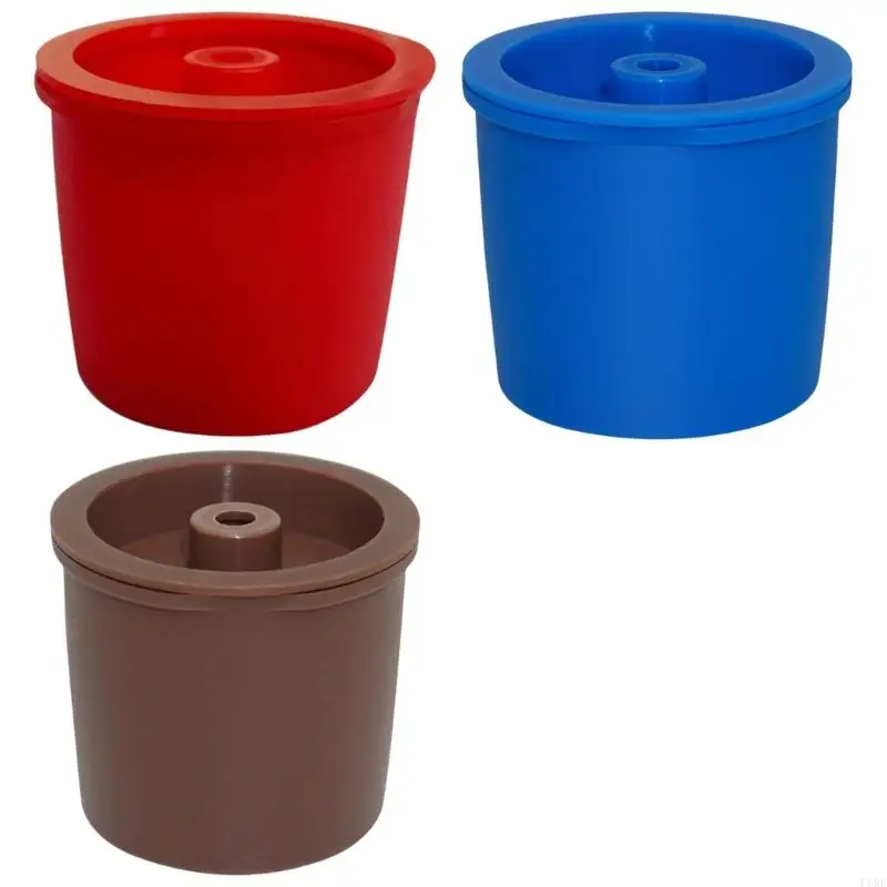 Taza filtro café recargable L8RE, cesta filtración café reutilizable, gotero cápsulas