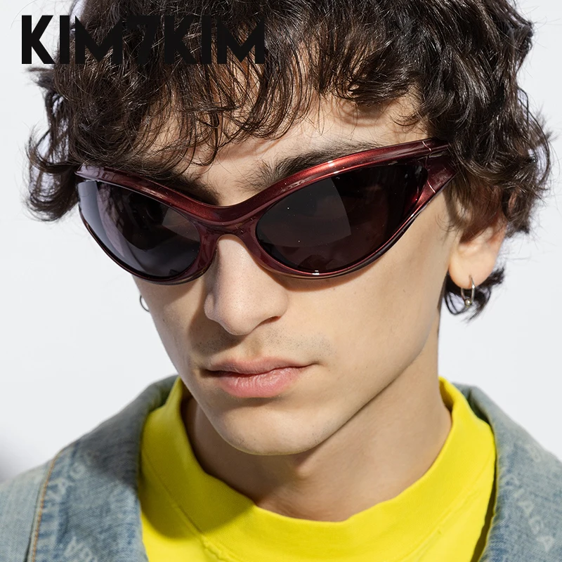 Sports Y2k Sunglasses Women Men 2024 Trends Punk Sun Glasses Male 2000\'s Luxury Brand Designer Cat Eye Eyewear Streetwear Shades