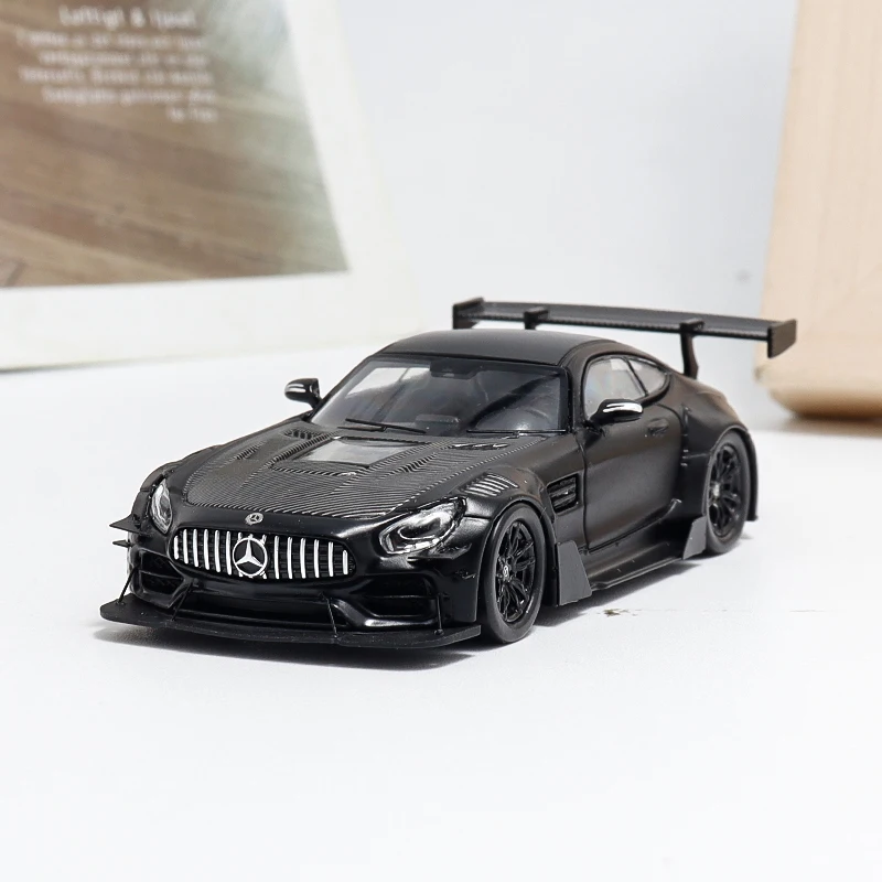 

BSC 1/64 Mercedes-AMG GT S Modified Version DTM Nürburgring Racing Car RM/BSC Alloy Car Model Display Model Boy Collection Gift