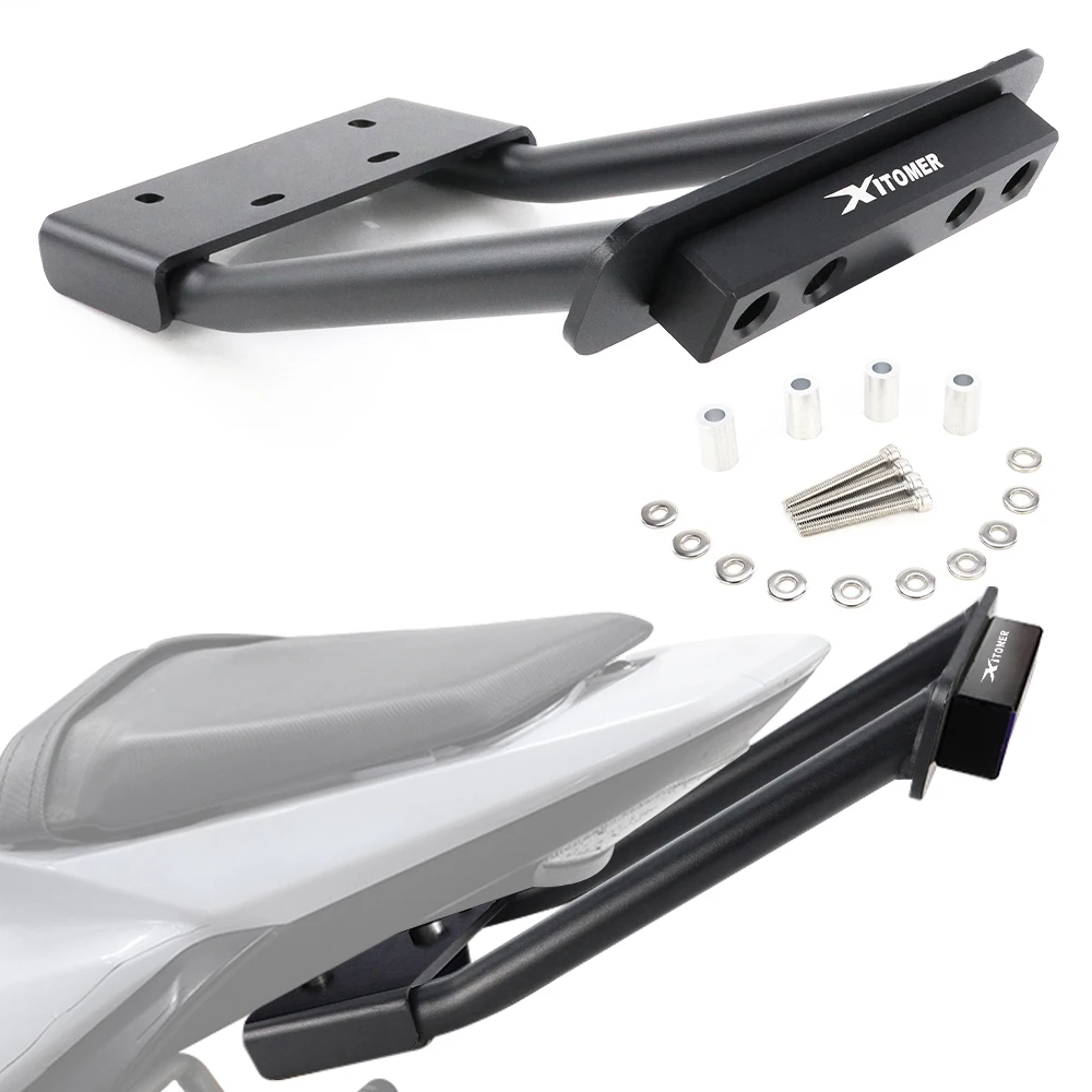 

Motorcycle Scrape Bar Tail Bar With Subcage For Suzuki GSR750 GSR 750 2011 2012 2013 2014 2015 2016 Rear Rack Stunt Protection