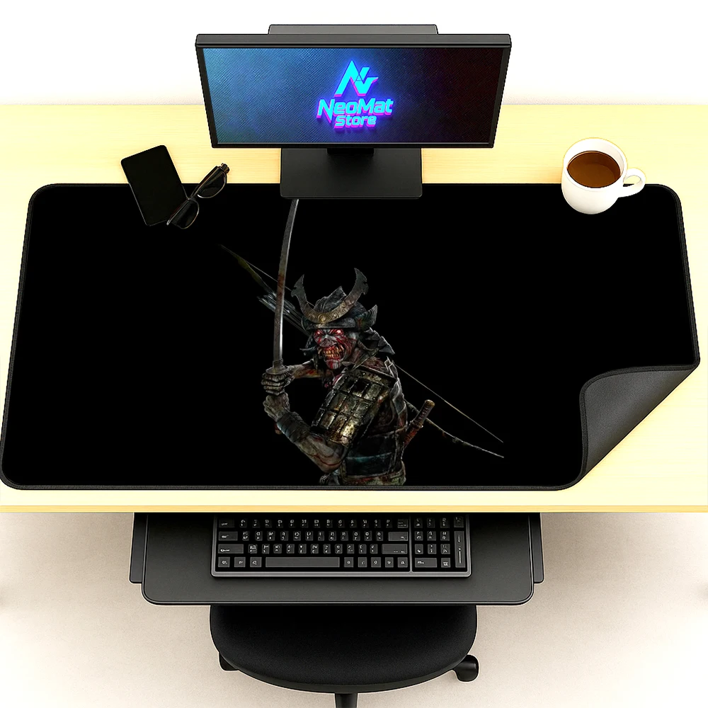 

Katana Mouse Pad Black Desk Mat 1200x600 Large Gaming Mousepad Xxxxl Mouse Mats 5mm Carper Gamer Big Computer Maus Pad 1000x500