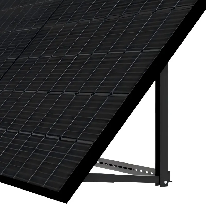 Balcony Solar Panel System Aluminium Bracket Easy Ground Mount Solar Racking System Home Balcony PV Mounting Kit view 4