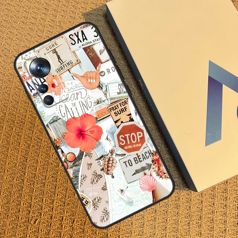Beach Vibes Case For POCO F5 X5 X4 X3 Pro F3 F4 GT M5s Pro Cover For Xiaomi 13 Pro 12T 11T 11 12 Lite
