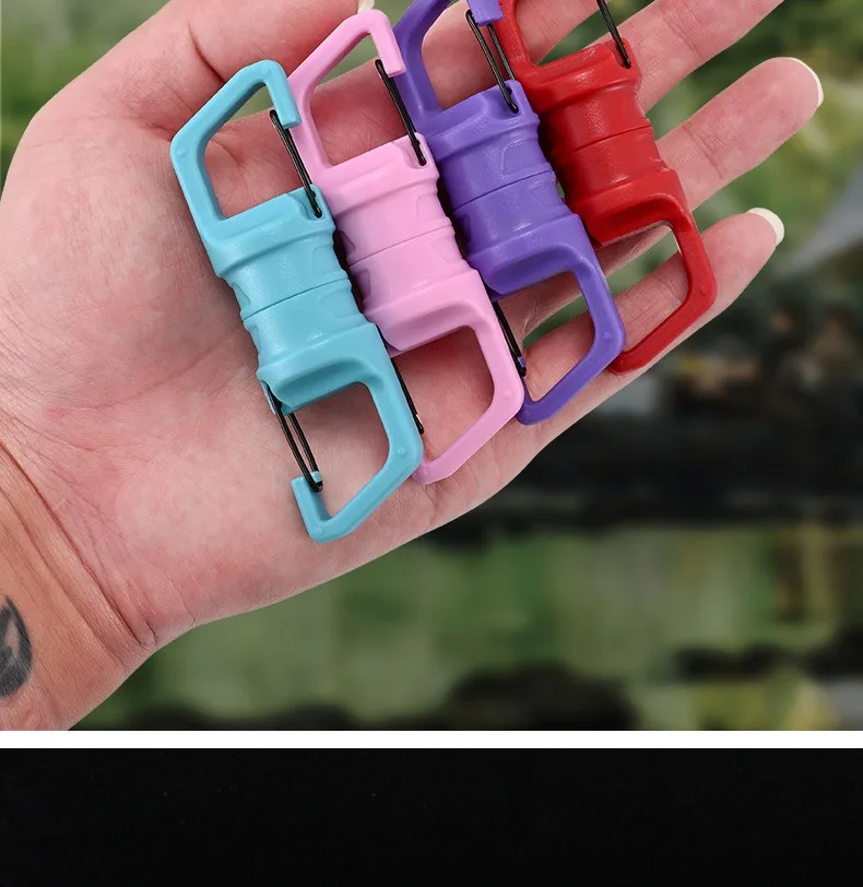 QAJTAO 1-4 Stück Magnetische Einziehbare Schnalle, Einziehbares Seil, Anti-Verlust-Hängeschnalle, Outdoor-Angelrucksack-Schlüsselanhänger – Detail 18