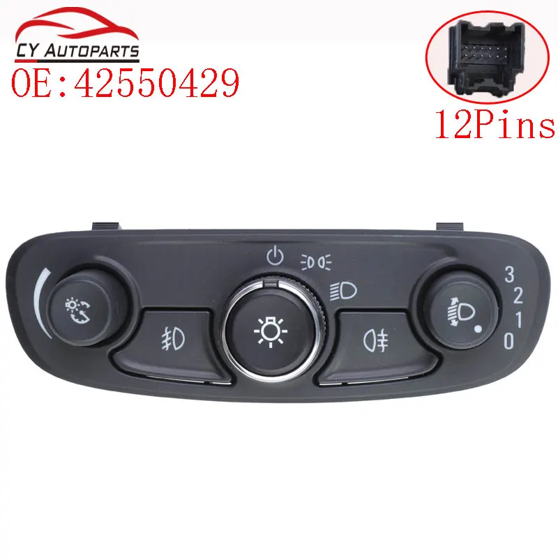 

New High Quality Headlight Switch For Opel Mokka 42550429 Car Accessories