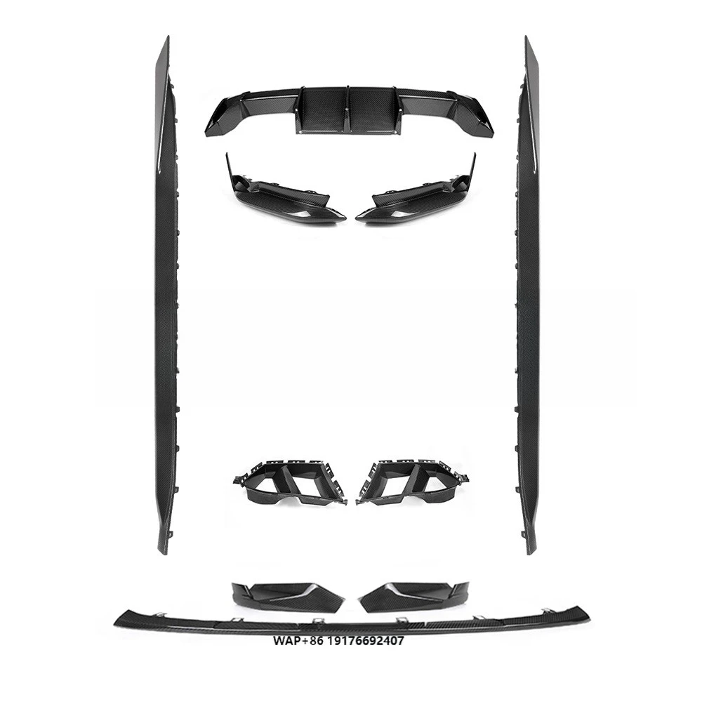Style Dry Carbon Fiber Bodykit Set for  M3 G80 G81 2019+ Includes Bumper