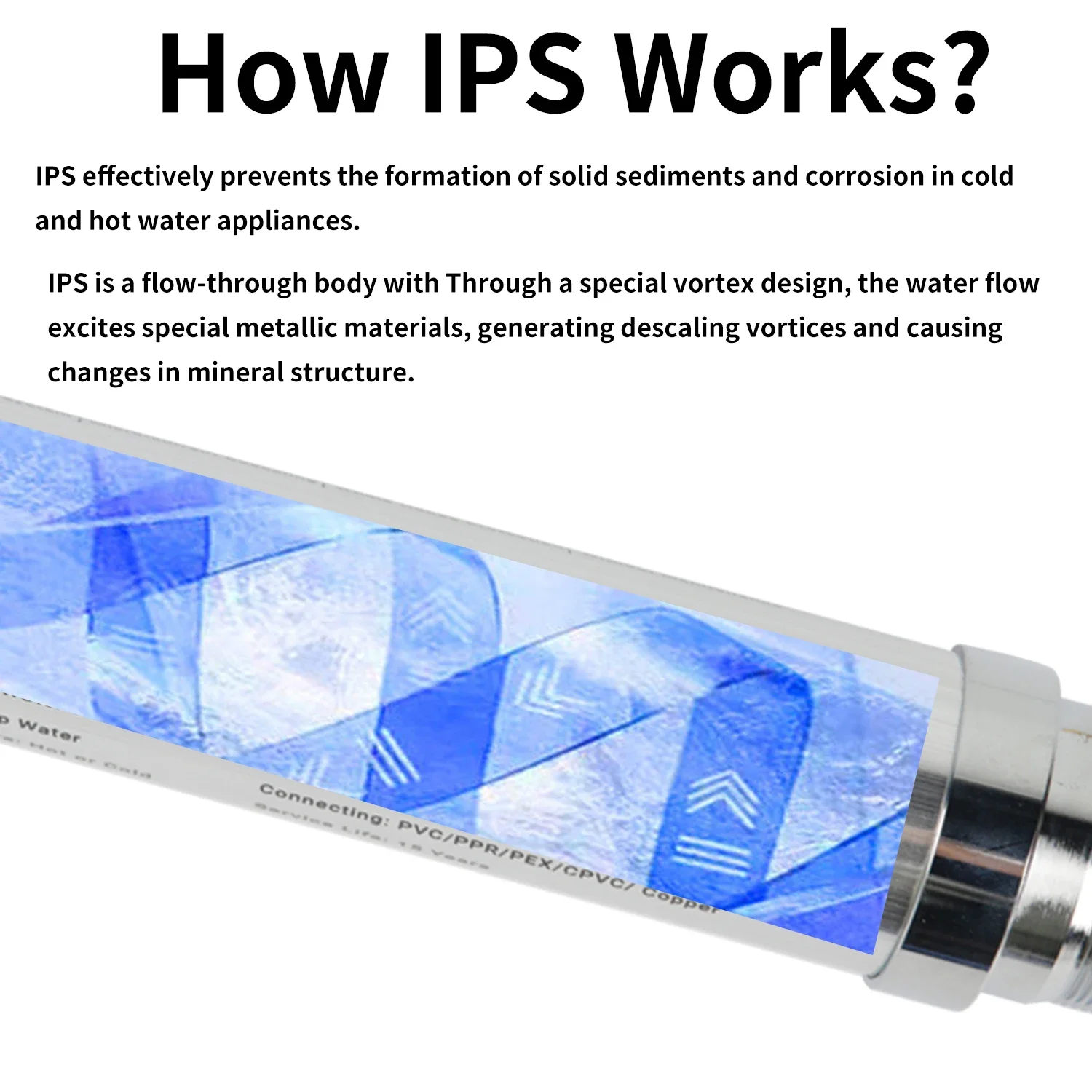 إزالة الترسبات بالمياه الخالية من الملح للمنزل بأكمله، نظام منقي المياه، يمنع المقياس المدمج على سخانات المياه والمرحاض والغلايات