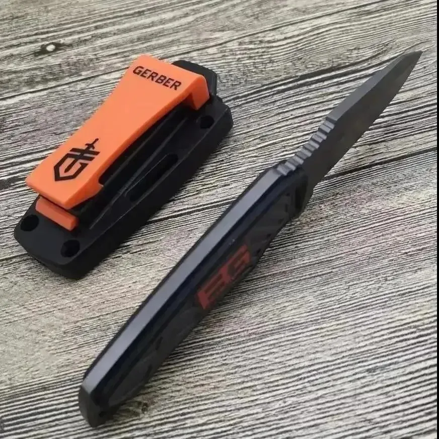 Outdoor High-Hardness Military Tactical Knife, EDC Self-Defense, Camping Multi-purpose Cutting Knife and Survival Knife