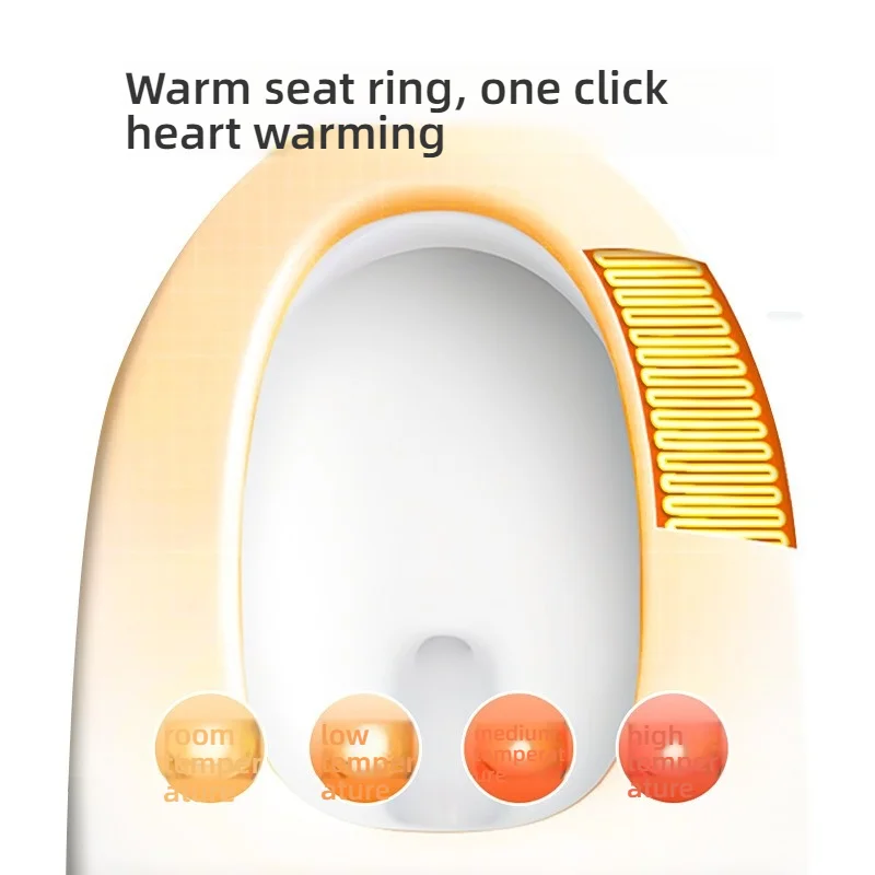 

110V/220V Modern Family Toilet Seat Automatic Commode Toilet Seat Kit Electric Heated Bidet Toilet Seat Cover