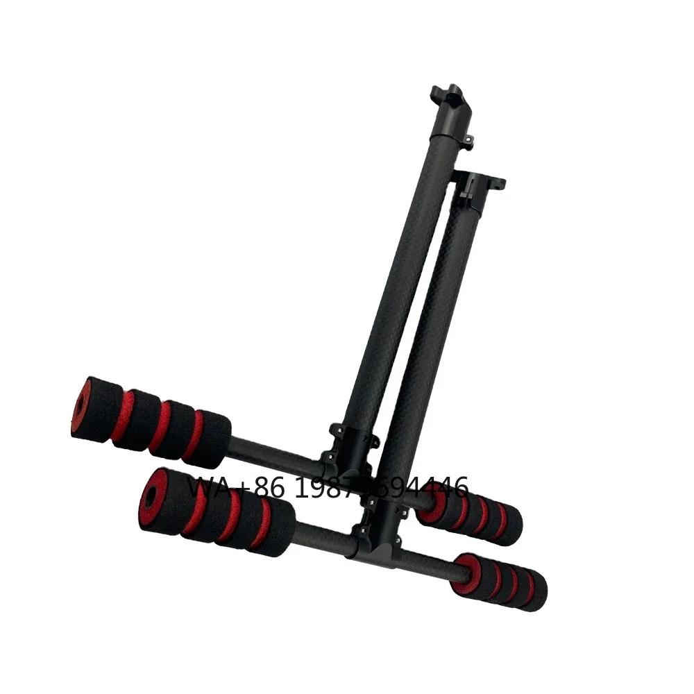 

16-10mm Tee Joint Carbon Fiber Pipe Tube Landing Gear Skid for Aircraft Multicopter Spare Frame RC Parts Fix Landing Gear