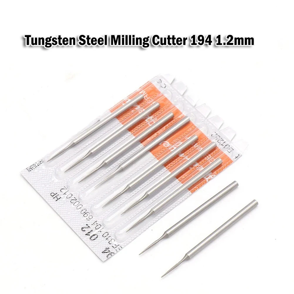 Alloy Steel Grinding Head 2.35mm Shank Milling Burrs For Wood Nuclear Bone Wax Carving Rotary Tool Accessories