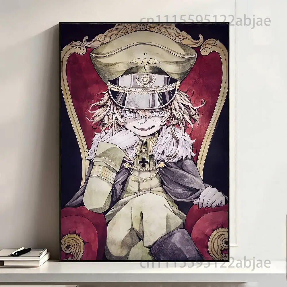 Saga of T-Tanya the Evil Poster Waterproof HD Wall Art Decal Self-Adhesive Aesthetic Decor For Home Living