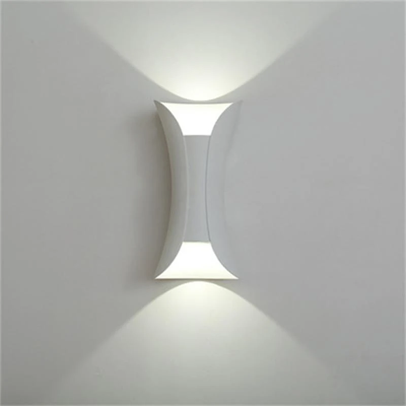 

Beautiful waist wall lamp, cylinder battery wall lamp, upward and downward lighting, floral decoration, corridor landscape lamp.