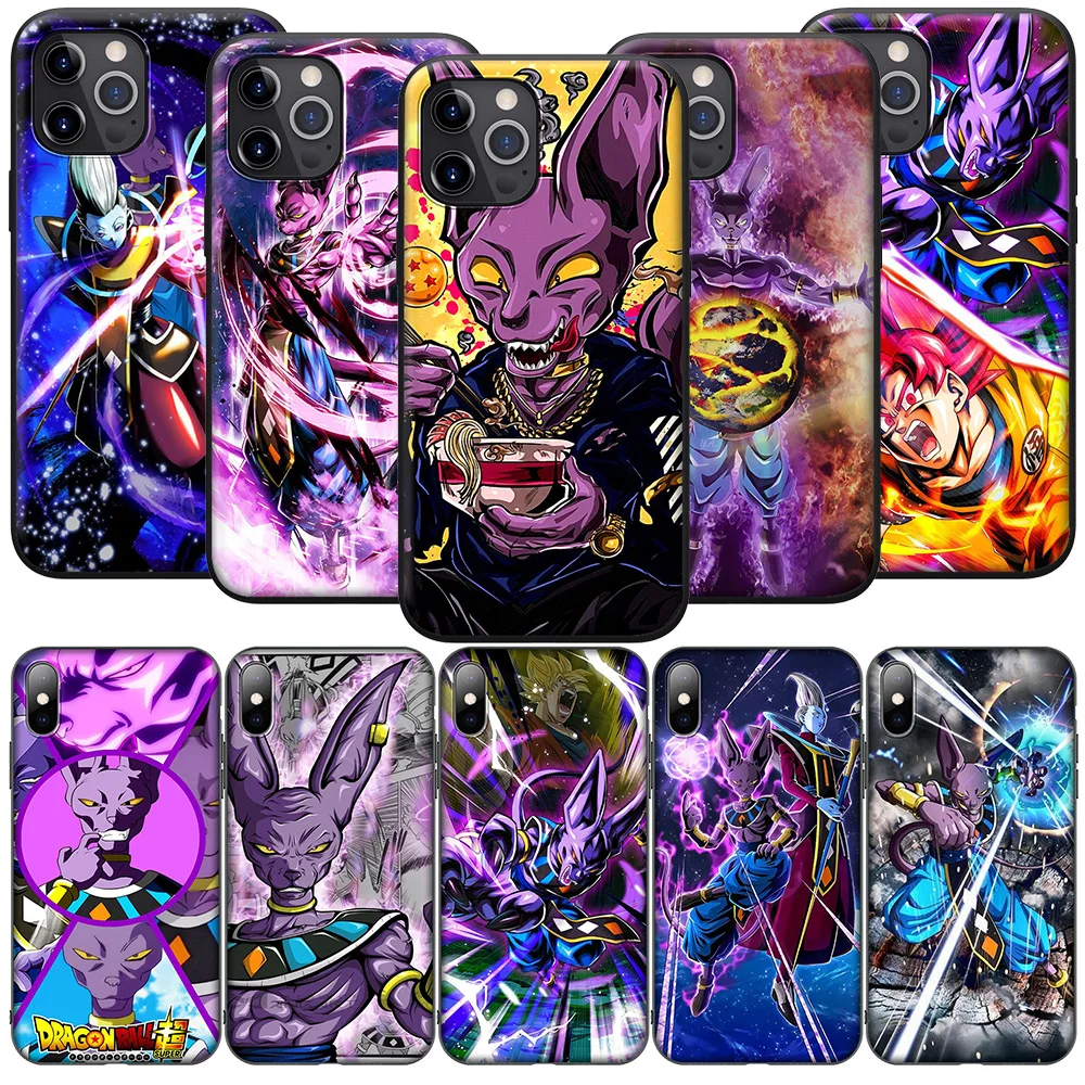 SO24 beerus ANIME Cover Phone Case for Huawei Mate 20 P20 P30 Y8P Y8S Y9S Y7A Y9A Y5P Lite Pro