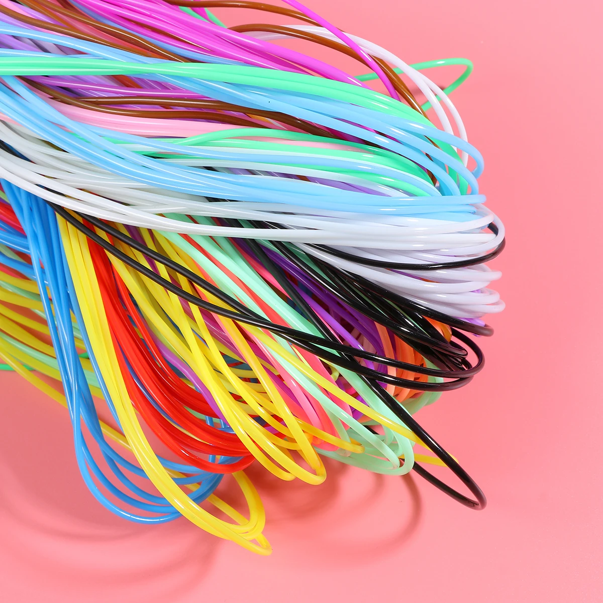 

2 Bags Pieces PVC Braided Rope Weaving Cord 100cm Diy Braided Rope Multi Color DIY Crafts Jewelry Making Accessories