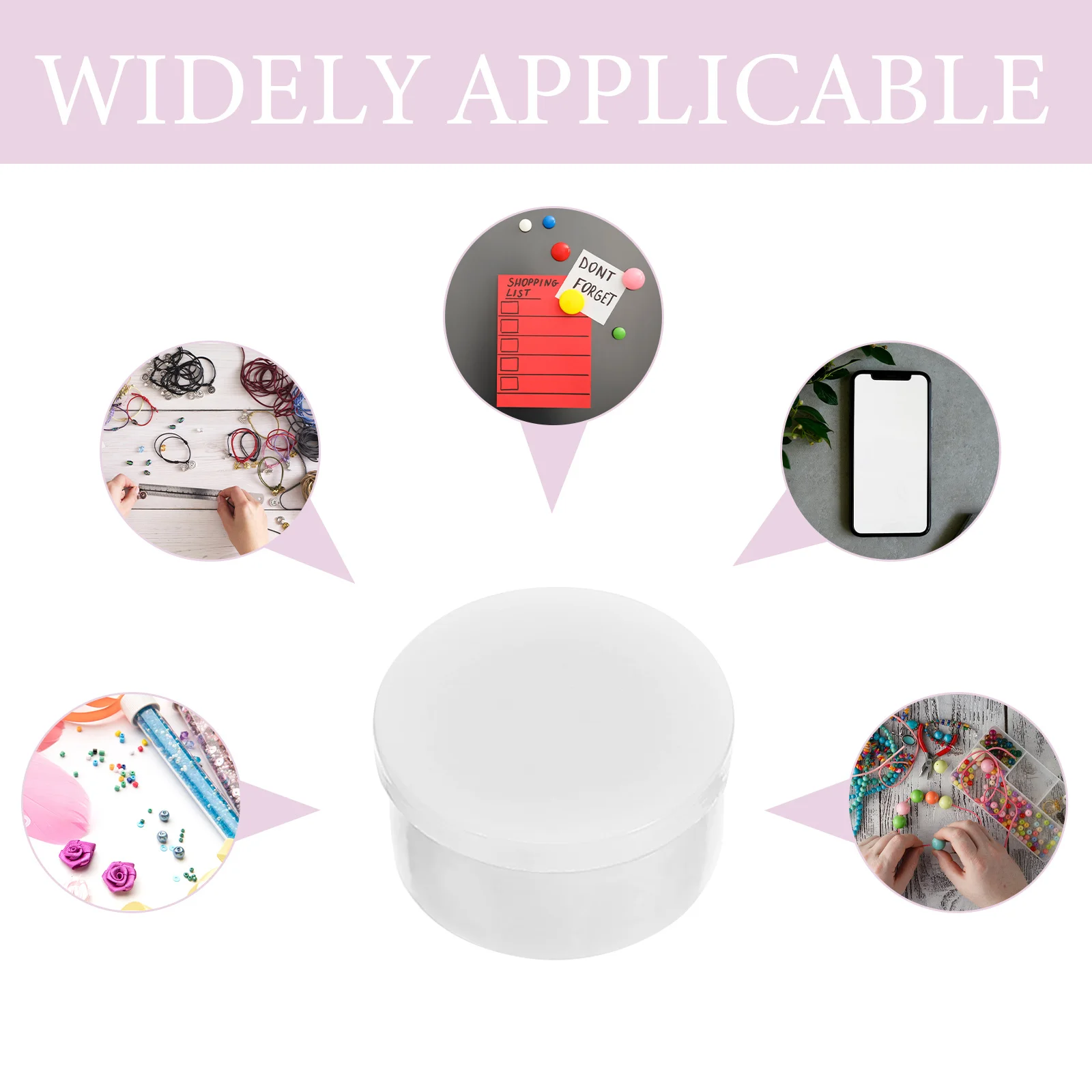 100 stuks windmolenlagerbasis glad DIY roterend lager voor ambachten ambachtelijke draaibare basis voor haarspeldjes armband ringlagers