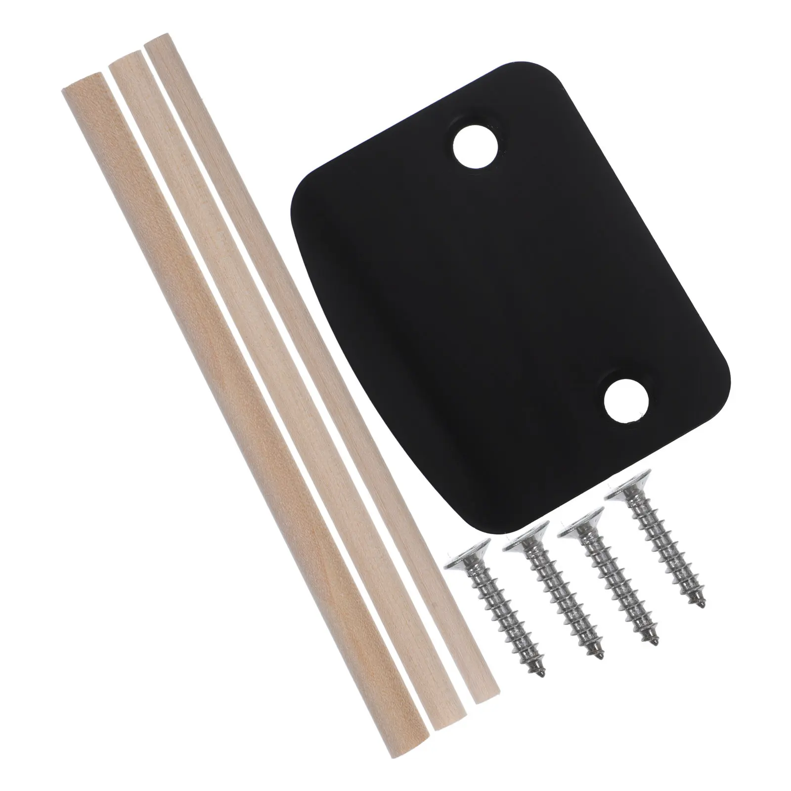 

Комплект для ремонта дверных проемов: 1 шт. Заглушка D-образного типа, простая установка, деревянная планка в комплекте, для заделки отверстий в дверях, защитная накладка.