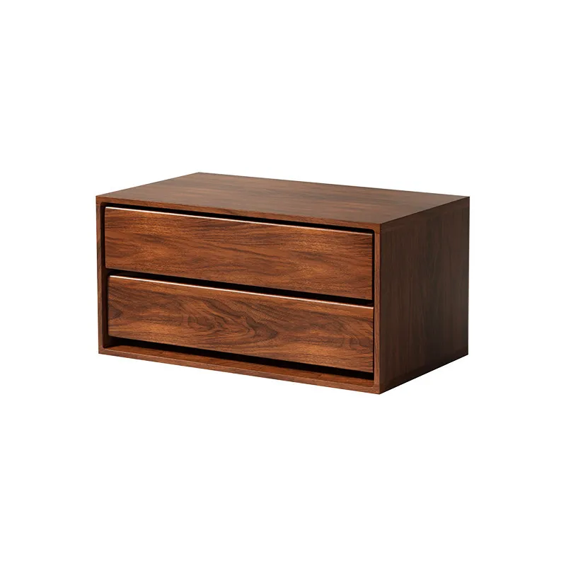 All solid wood TV cabinet Floor-to-ceiling multi-function cabinet Wall living room