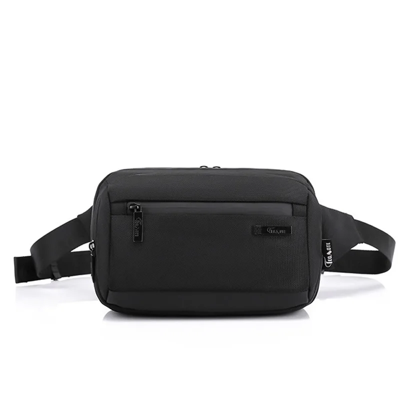 Unisex High-Quality Nylon Panelled Waist Packs 2026 Casual Outdoor Travel Crossbody Bag Men's Chest Pack with Belt