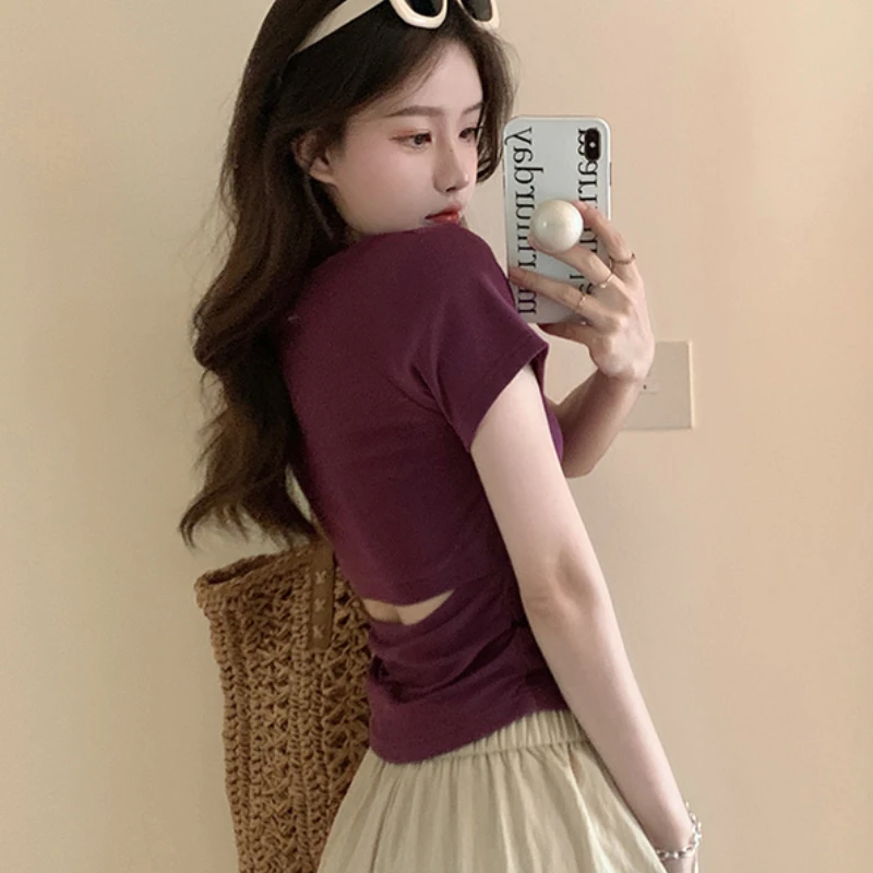 

Комплекты из 2 предметов, женские узкие футболки с высокой талией, повседневные брюки, летние корейские стильные нежные женские модные уличные шикарные сексуальные брюки