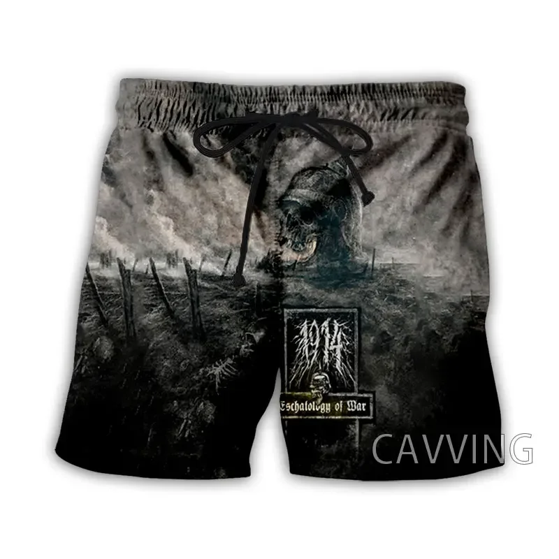 CAVVING 3D Printed  1914 Rock  Band  Summer Beach Shorts Streetwear Quick Dry Casual Shorts Sweat Shorts for Women/men