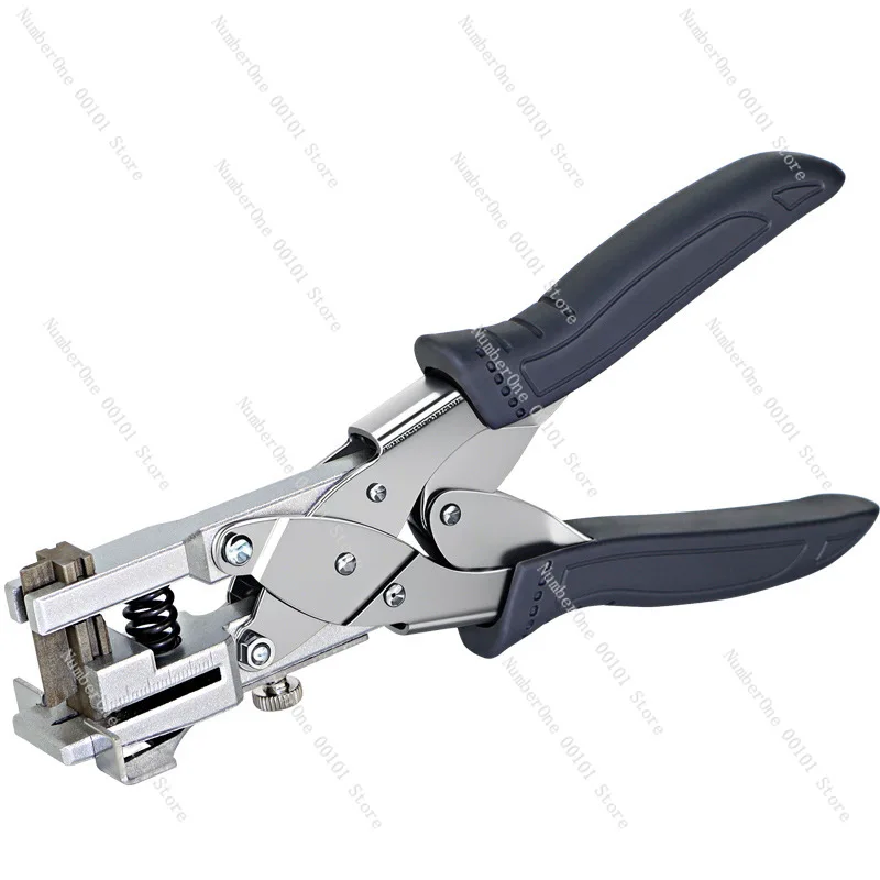 V Notch Punch Pliers 2mm Tear Cut Hole Punch Cutter for Food Vacuum Packaging Bags Manual Bag Nicking Tool Sharp Blade Handheld