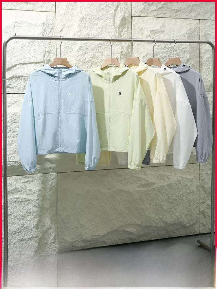 ultra-light-ultra-soft-women's-sun-protective-loose-fit-hooded-breathable-quick-dry-skin-clothing-commute-style-polyester-fiber