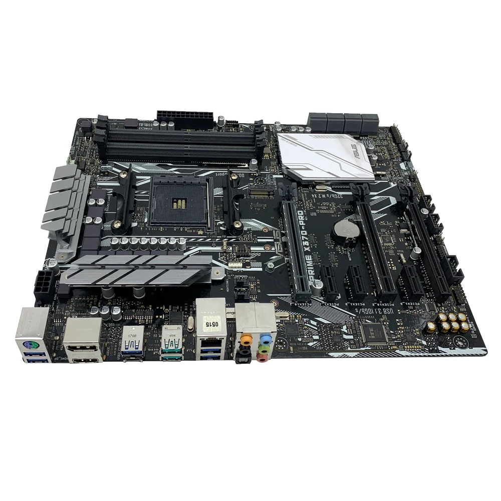 Imagem -05 - Asus Prime X370-pro Placa-mãe Am4 Soquete Suporta Amd Série 5000 Amd X370 Ddr4 32 gb Hdmi M.2 Sata gb s Dvi-d