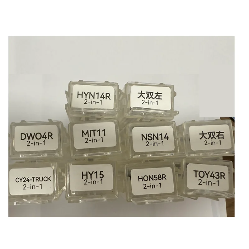 Lishi 2-in-1 Tool HYN14R/MIT11/NSN14/HY15/TOY43R/DWO4R/HON58R/CY24-TRUCK/Dashuang Left/Dashuang Right For Subaru For GMC