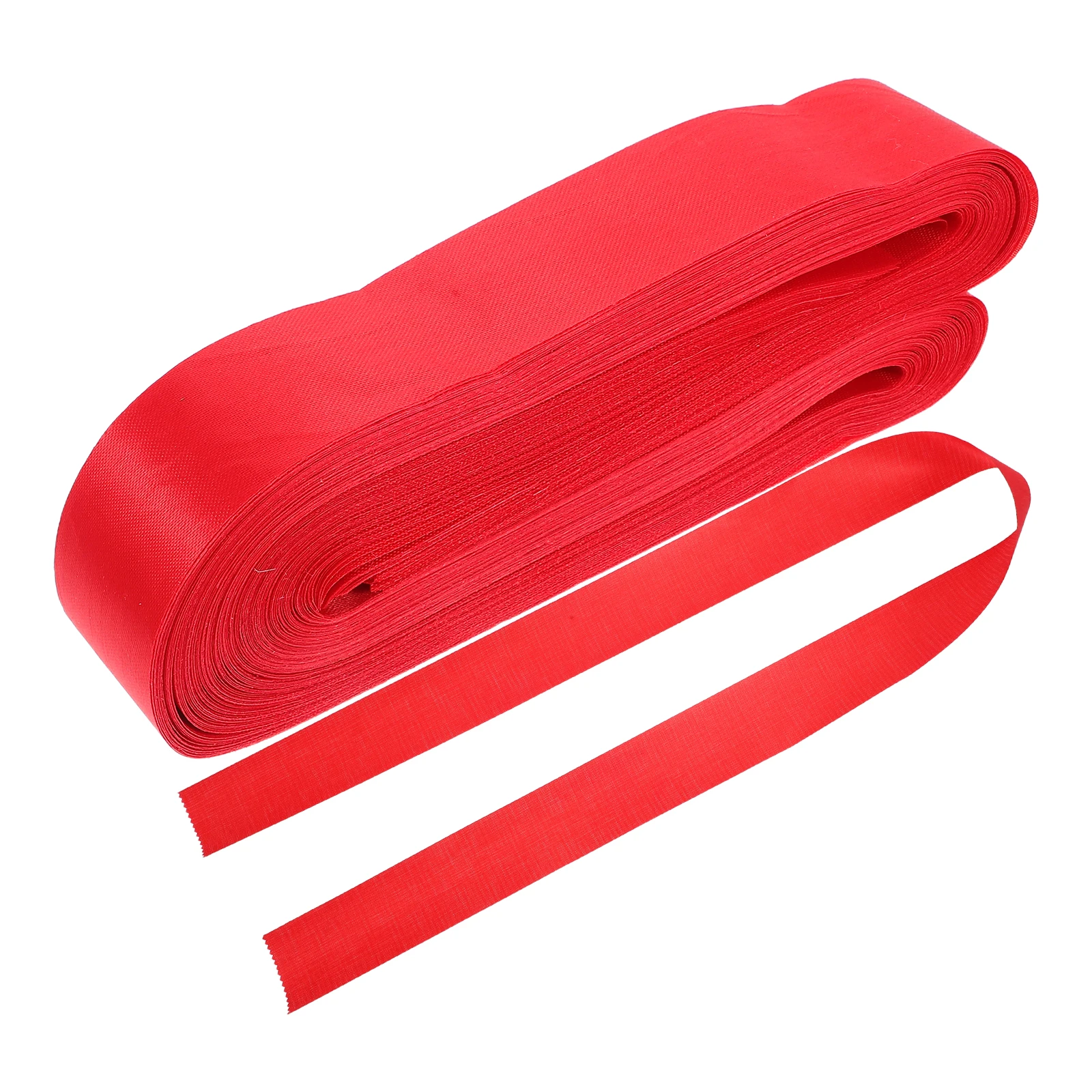 

100pcs Red Blessing Ribbon Blank Wishing DIY Craft Chinese Theme New Year Wedding Decor Durable Outdoor Ribbon Thick Silky