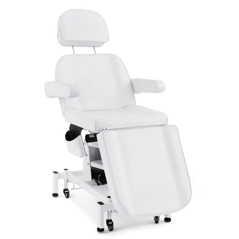 

3 Motor Electrical Facial Bed for Esthetician 110V Removable Massage Table Beauty Bed Medical Aesthetic Tattoo Chair with Rotat