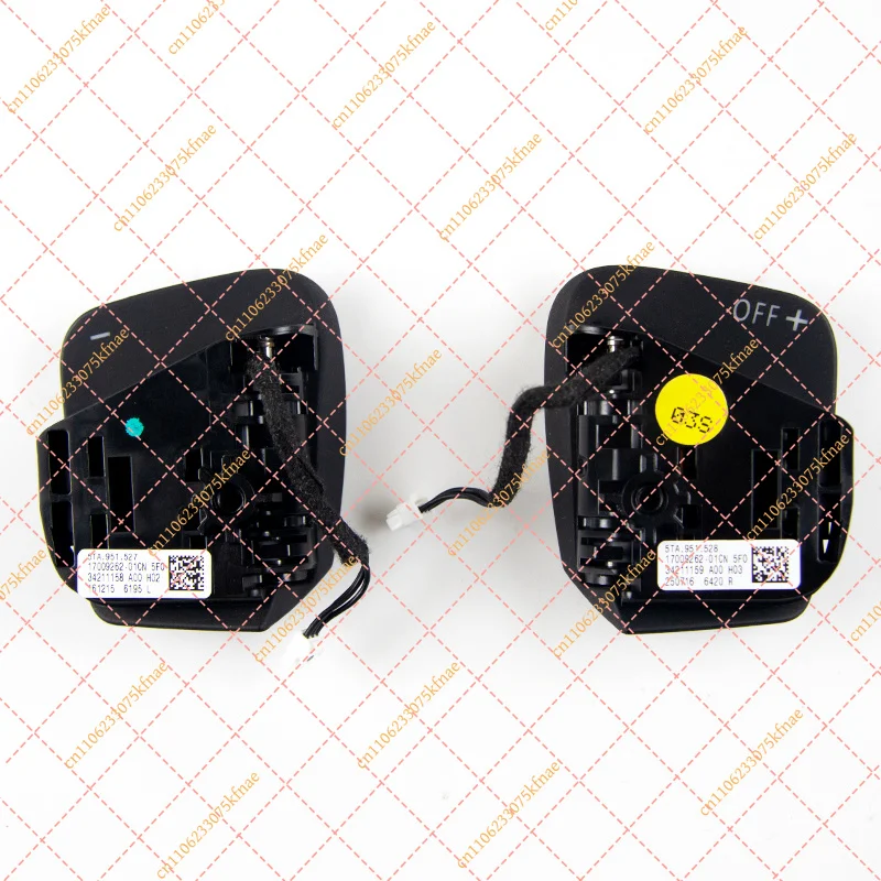 Car Steering Wheel Shifter Paddles for VW T-ROC Tiguan MK2 Touran - 5TA951527 5TA951528 Paddle Shift Kit