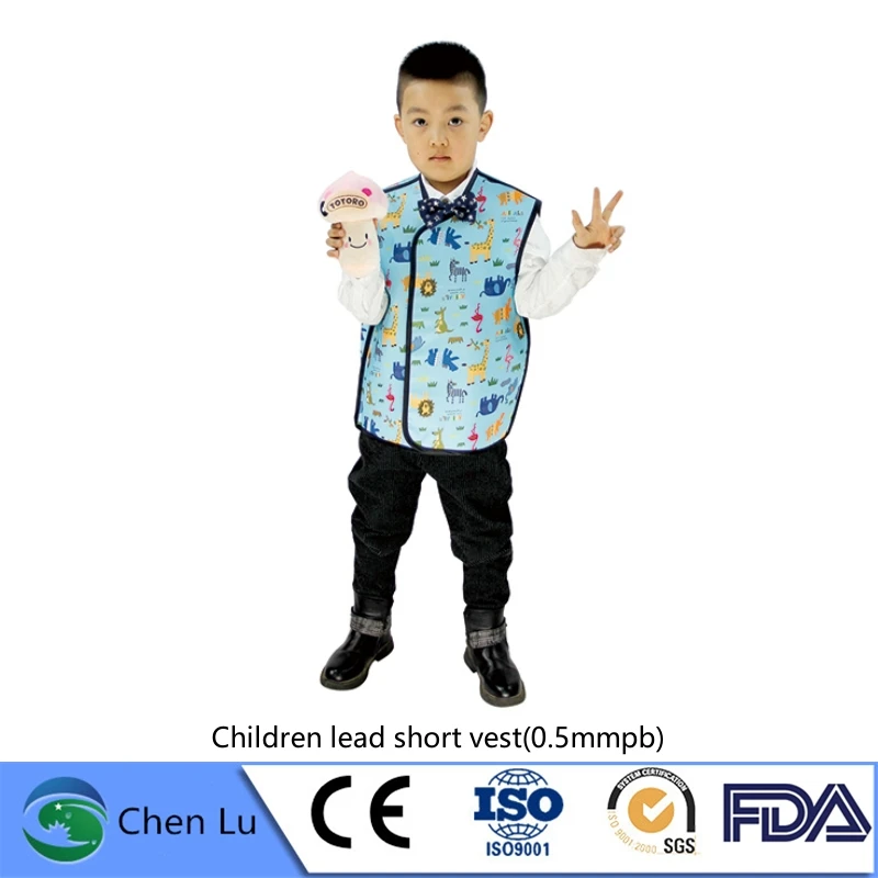 

Direct selling x-ray gamma ray radiation protective 0.5mmpb children lead short vest radiological protection child waistcoat