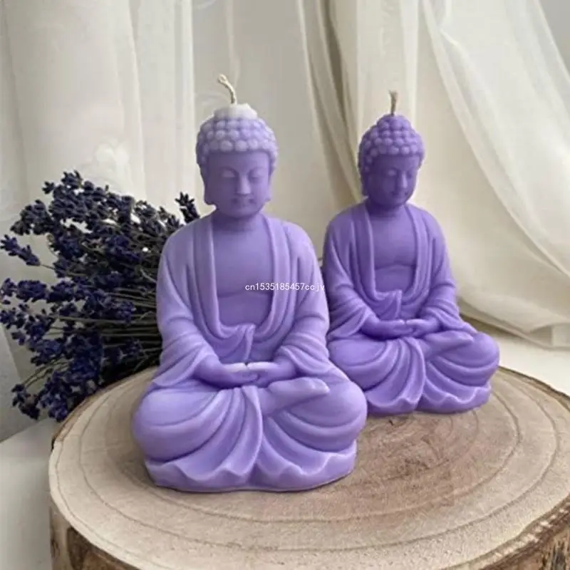 

Buddhas Statue Decoration Silicone Mold Epoxy Resin DIY Ornaments Making Soap Melt Resin Clay Home Decorations Dropship