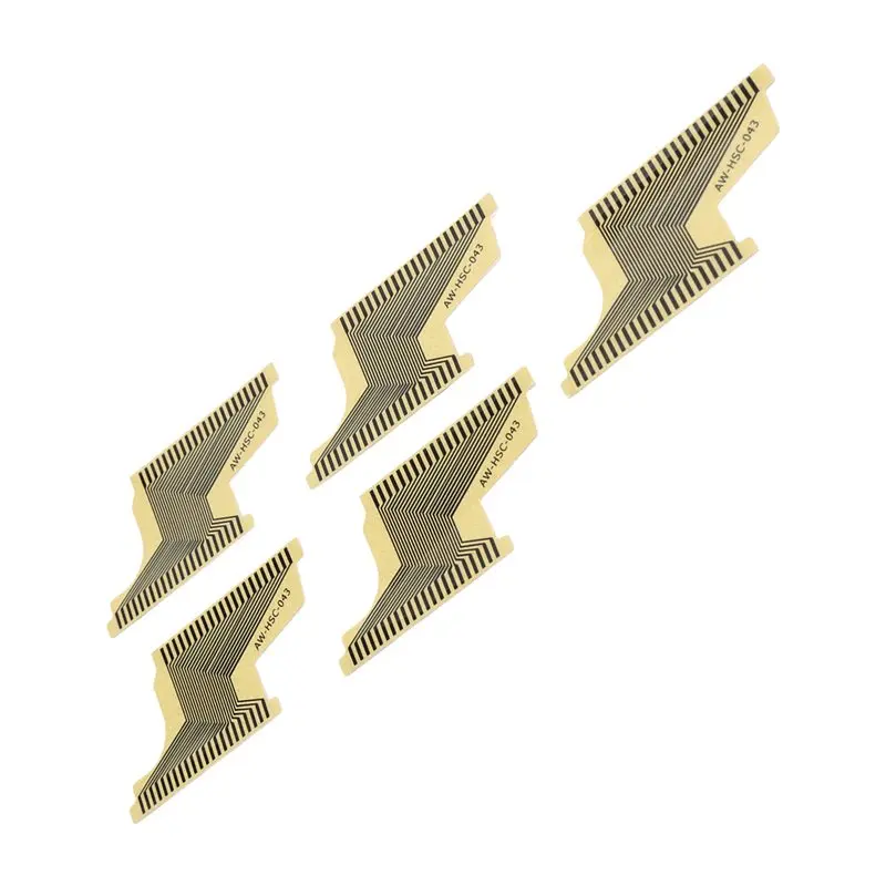 YSS-5Pcs Ribbon Cable For Opel Corsa Meriva Instrument Cluster Flat LCD Connector Dead Missing Pixel Replacement Repair