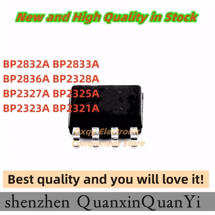 10PCS NEW BP2831A BP2832A BP2833A BP2836A BP2328A BP2327A BP2325A BP2323A BP2321A SOP8 Power management chip