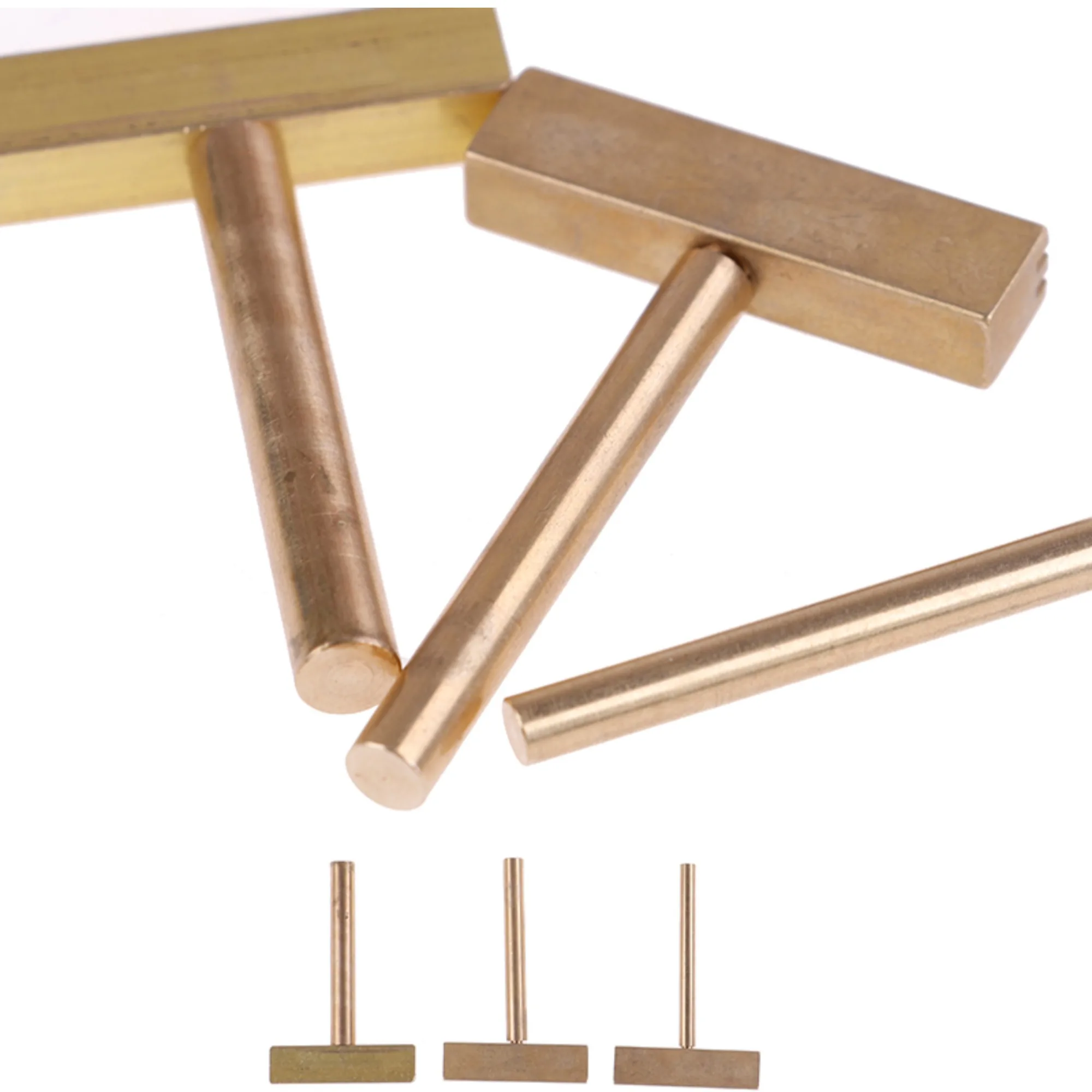 

1Set 30/40/60W Copper T Soldering Iron Tips With Free Hot Press DIY For Lcd Screen Cable Repair T-shaped Soldering Iron Tip