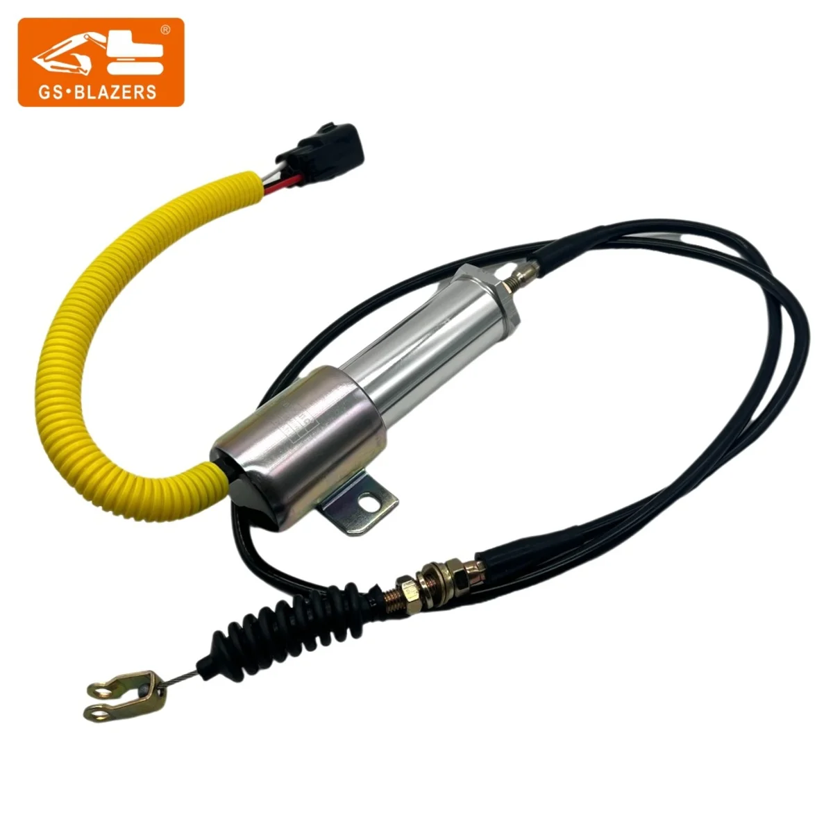24V Fuel Shutoff Solenoid Valve 11N6-66090 Engine Stop Switch for R210LC-7 R220-9 Excavator Parts