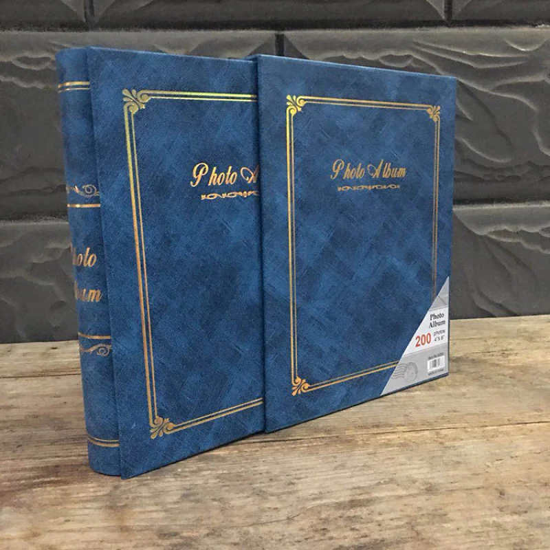 Customized Photo Album 6inch Laminated Seven-Inch 200-Photo Insert Family Album Commemorative Album Graduation Photo Book