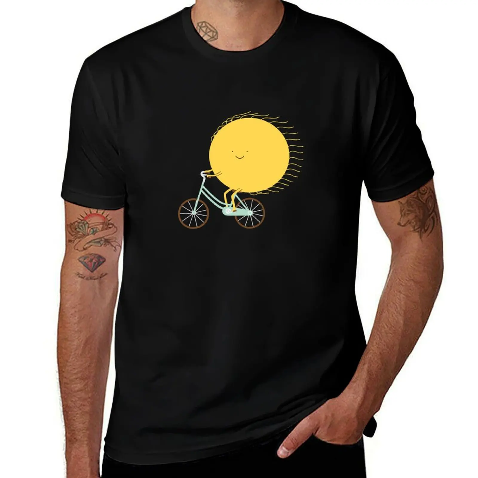 

cycle of the sun T-Shirt Casual Holiday Short Sleeve Tee