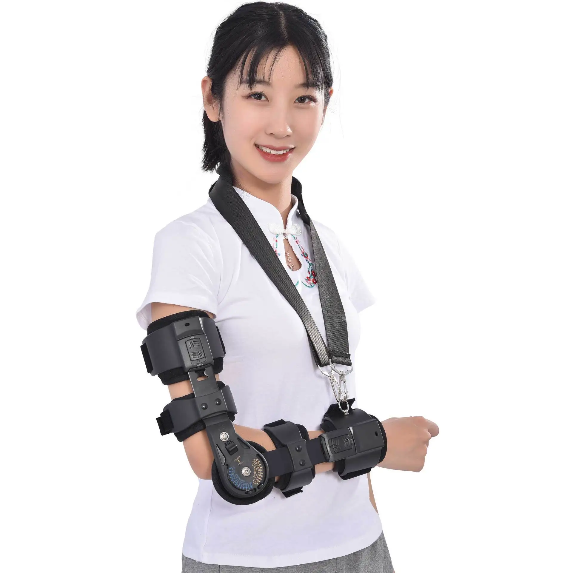 

Dorrella Orthopedic Telescopic Adjustable Arm Brace Elbow Immobilized Joint Pads Brace Protector