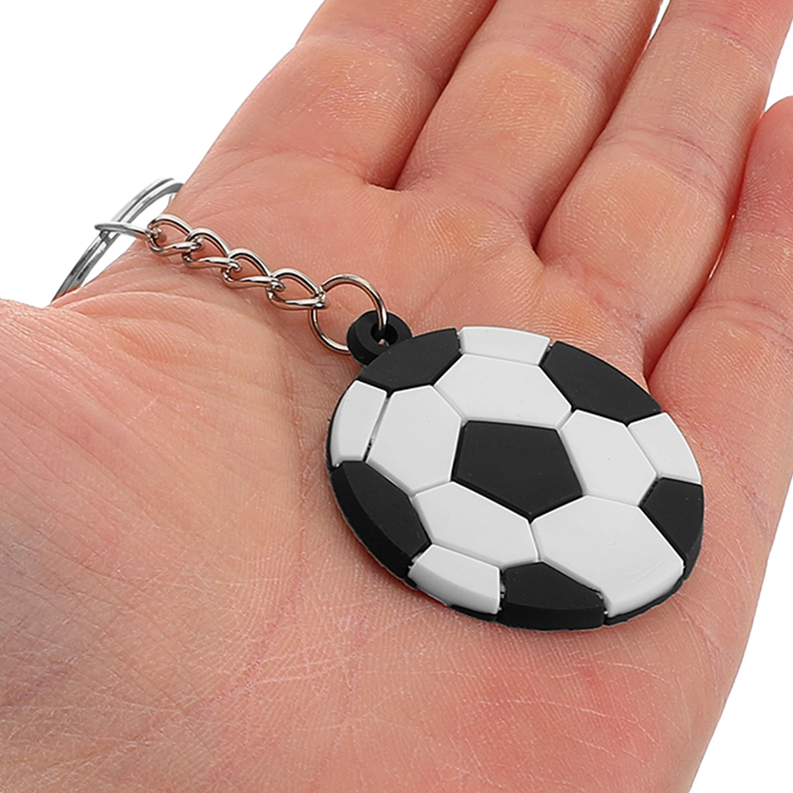 

30pcs Soccer Keychains Football Key Chains Sports Ball Keyring Funny Key Ring For Party Favors School Reward Goodie Bag Fillers