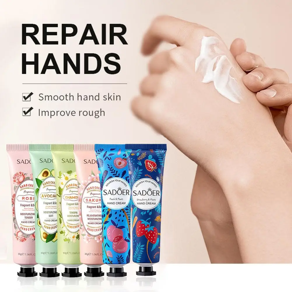 

Hand Cream Moisturizer Perfumes Natural Plant Essence Hand Hand Moisturizing Products 30ml Care Care Hands Lotion Skin Hand I9D9