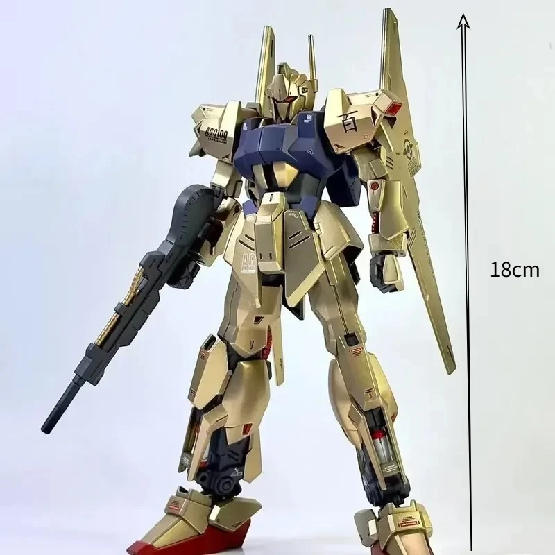 Anime Figurine Hyakushiki HG 1/144 MSN-100 Mechanical Assembly Model Set Action Doll Mobile Joint Robot Model Puzzle Toys Gift