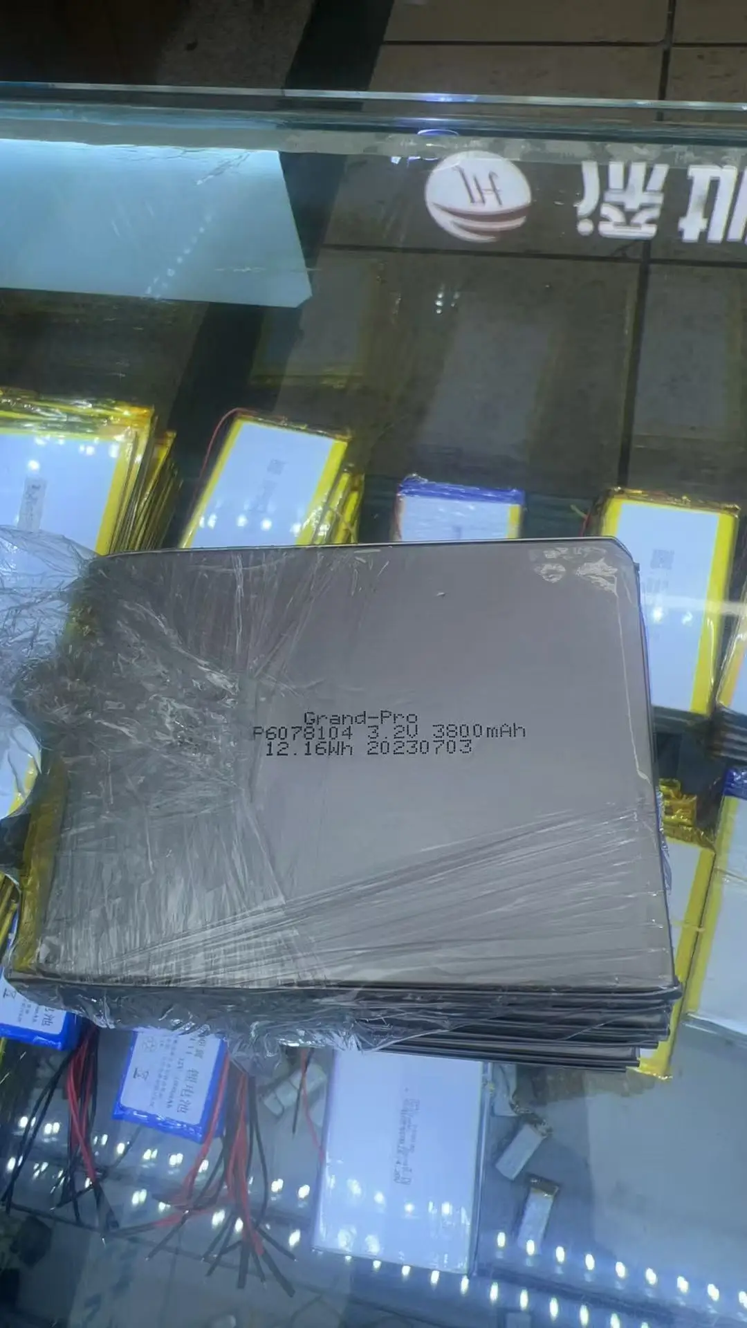 buy more will cheap 6078104 polymer lithium battery 3.2V 3800Mah high-capacity intelligent lock lithium battery three wire