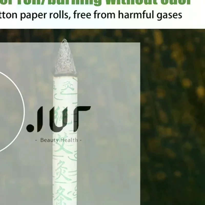 

10pcs/box Moxa Rolls Pure Wormwood Traditional Therapy Chinese Hierbas Medicinale Moxibustion Stick Meridian Warm Massage