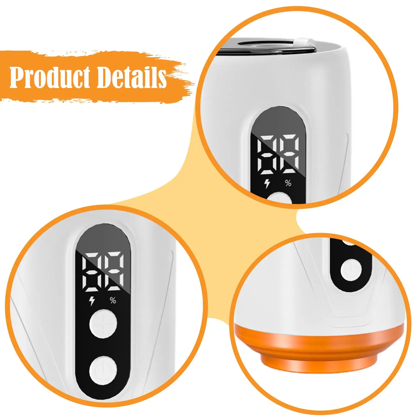

Cordless Inflator/deflator Pump, Compact USB Rechargeable Mini Air Bed Pump for Pool Floats