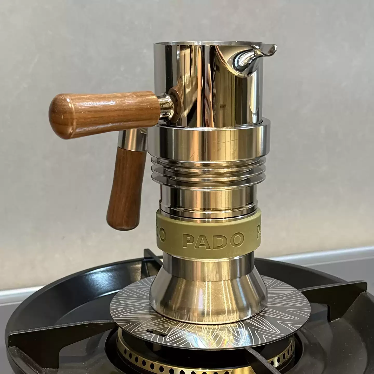 9Bar espresso machine 9barista pot 316 stainless steel titanium steam extract outdoor latte 58mm