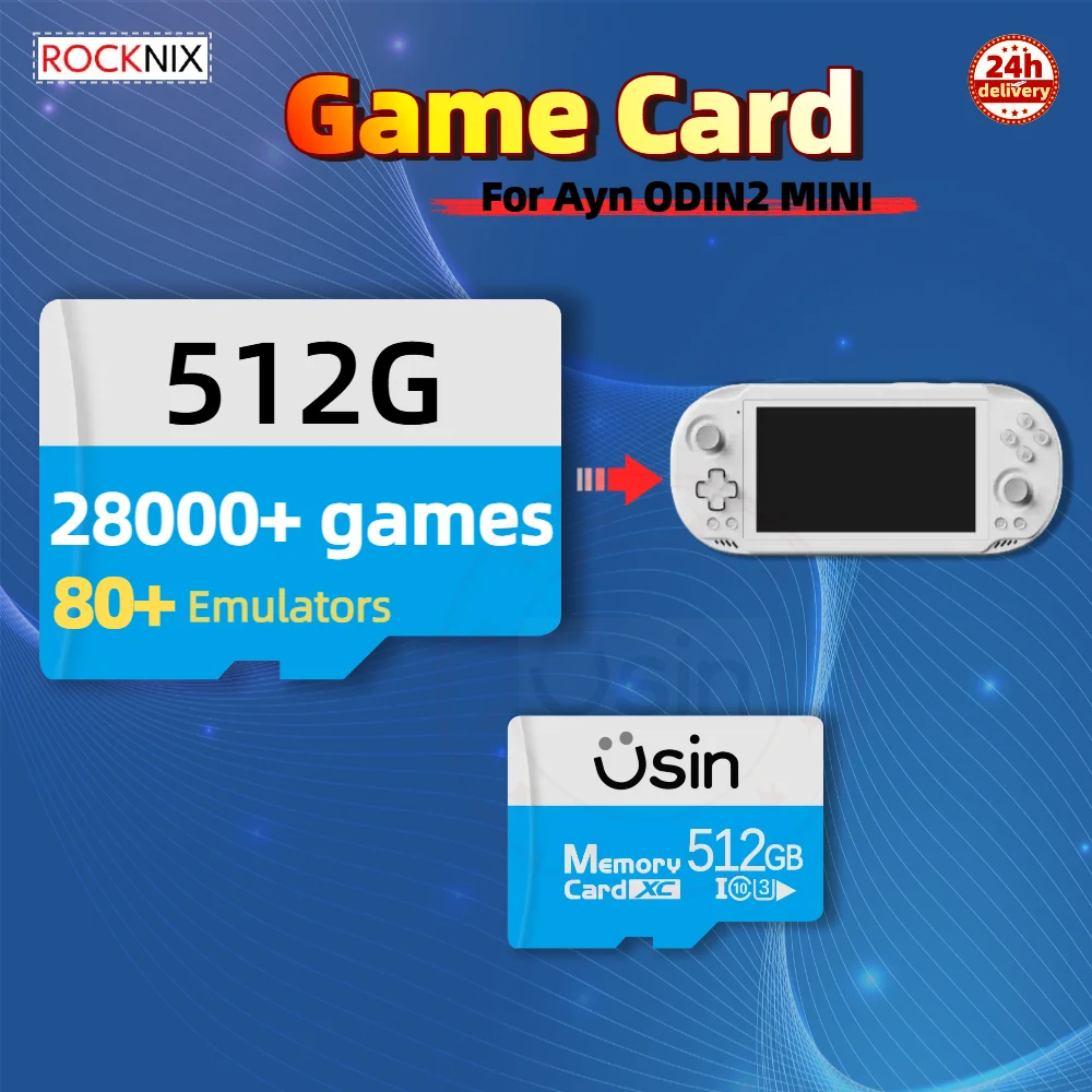 Carte de jeu ROCKNIX pour AYN - Retro Gaming Download avis et prix