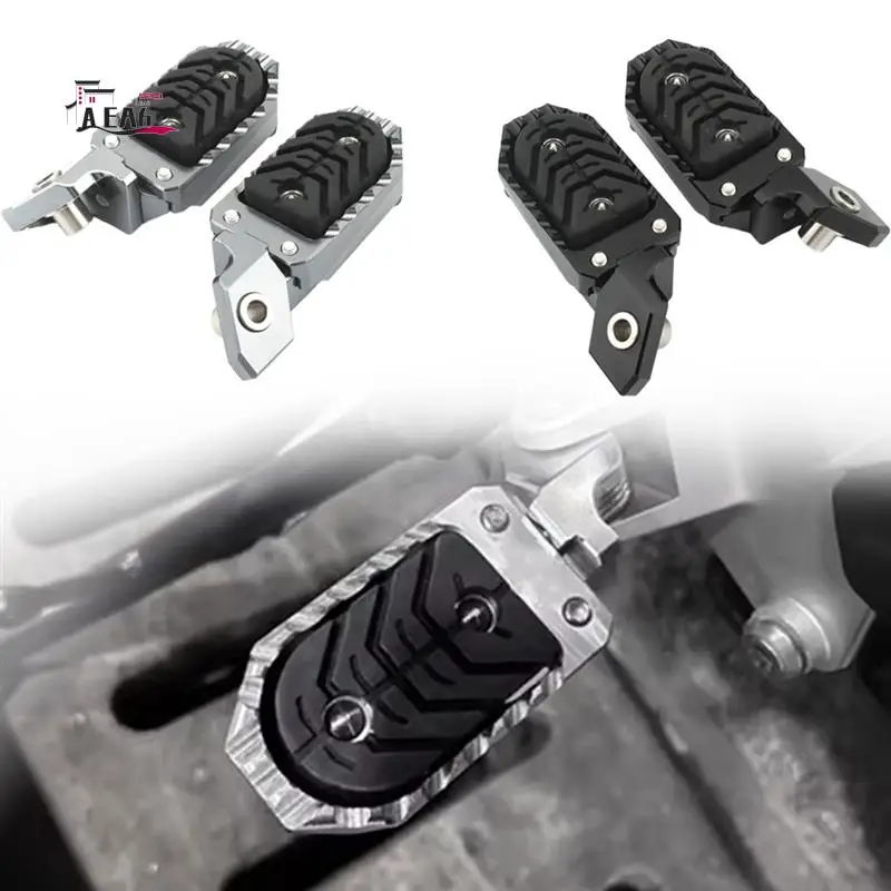 

AEA6-Motorcycle Front Foot Pegs Adjustable Footrest Footpegs For BMW R1250GS R1200GS R 1200 GS ADV Adventure ADVENTURE